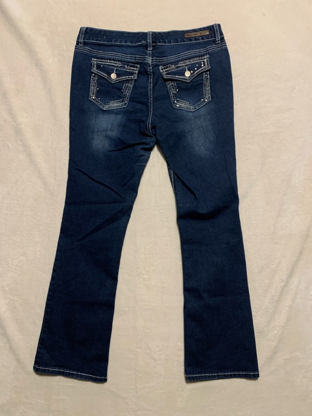 Rhythm in Blues Jeans 14 reg bling